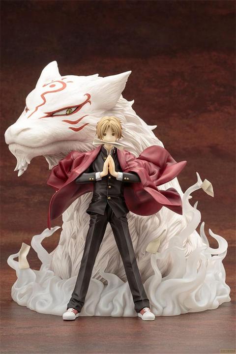 Actual product image Kotobukiya Natsume's Book of Friends ARTFX J Statue Takashi Natsume & Madara 20 cm