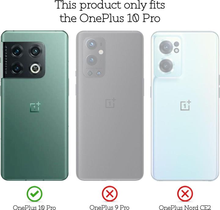Image du produit Nalia Housse transparente en silicone (OnePlus 10 Pro)