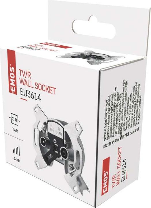 Produktbild Emos Antennen-Steckdose EU 3614 (Antennendose)