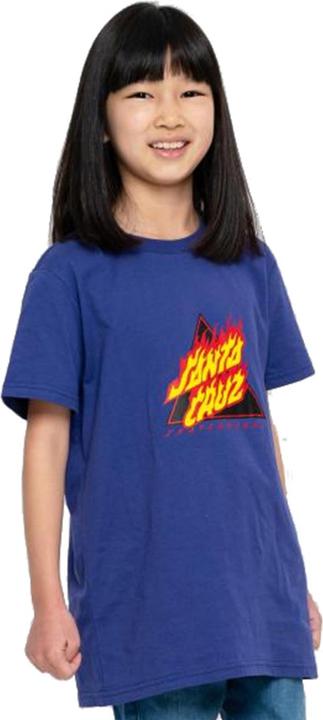 Image du produit Santa Cruz Youth Flamed not a Dot Front T-shirt (6, 7, 8)