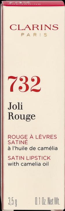 Produktbild Clarins Joli Rouge Satin No 732 (Nr. 732 - Grenadine)