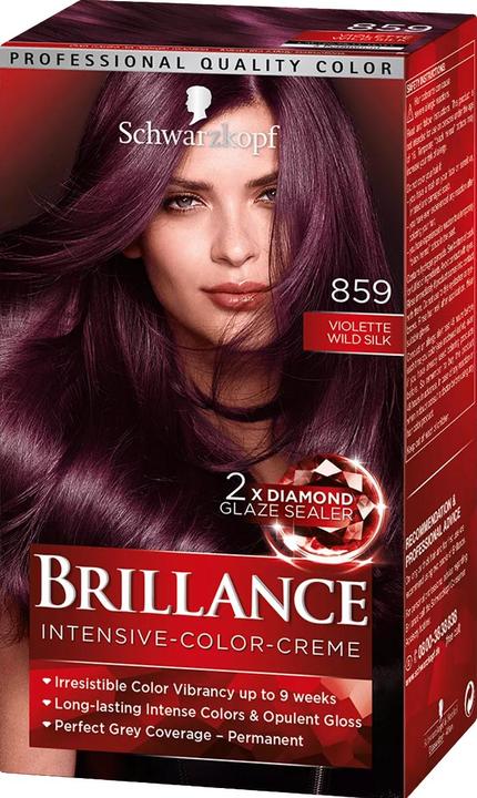 859 Purple wild silk