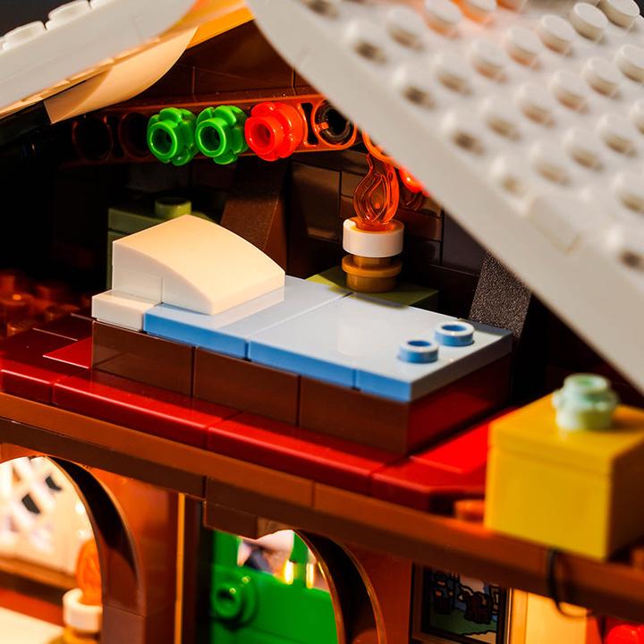 Image du produit BrickBling LED Licht Set für LEGO Almhütte (10325) inkl. Fernbedienung