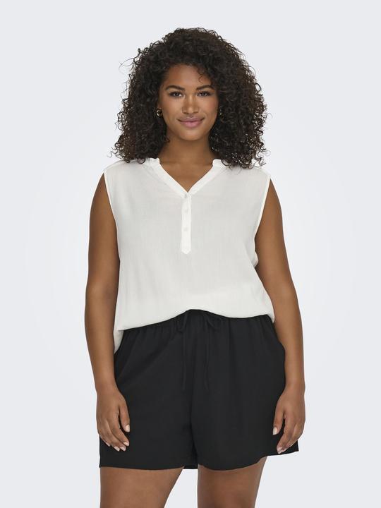 Produktbild Only Normal geschnitten V-Ausschnitt Curve Tank-Top Top (48)