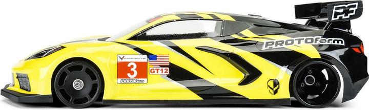 Actual product image Proline Body Chevrolet Corvette C8 unpainted, 1:12