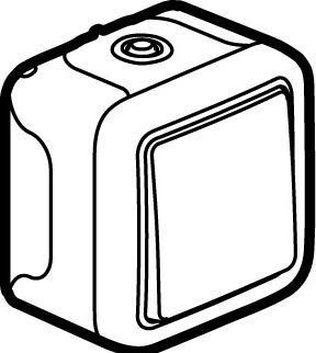 Actual product image Legrand Plexo 55 Push Button