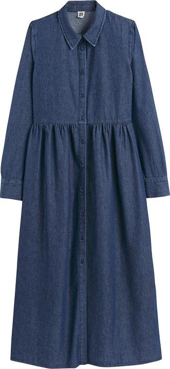 Immagine prodotto La Redoute Collections Abito lungo in denim con maniche lunghe (38)