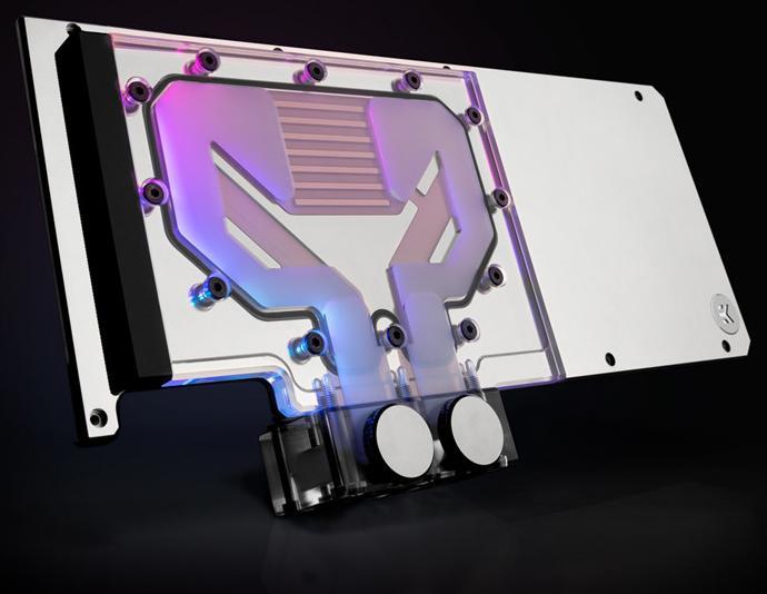 Produktbild EKWB EK-Quantum Vector FTW3 RTX 3080/3090 Active Backplate D-RGB - Plexi
