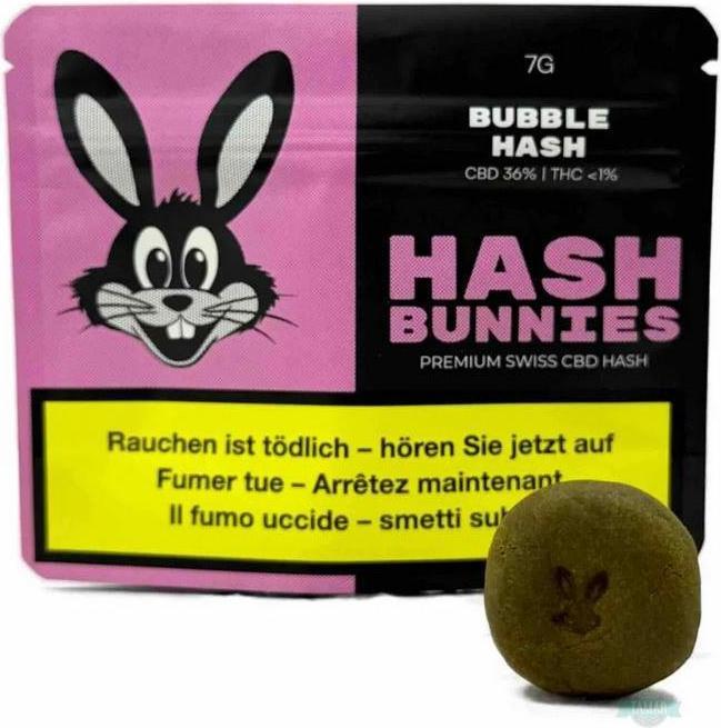 Produktbild Hash Bunnies Premium Swiss CBD Hash - Bubble Hash (7 g)
