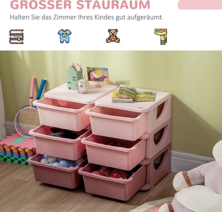 Image du produit Homcom Organisateur de jouets