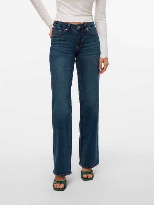 Produktbild Vero Moda VMVANESSA Niedrige Taille Weiter Beinschnitt Jeans Weit geschnitten (W25/L30)