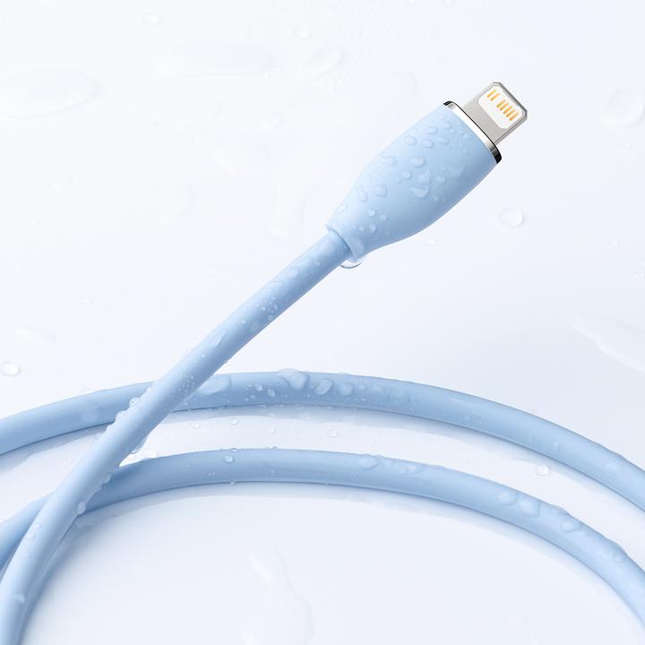 Produktbild Baseus Jelly Liquid Silica Gel Fast Charging Data Cable Type-C to iP 20W 2m Blue (2 m, USB 2.0)