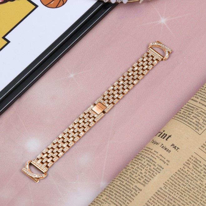Produktbild MU Style GH Series Glitzersteine Metall Ersatz Armband (20 mm, Metalllegierung)