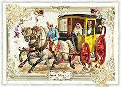Produktbild Edition Tausendschön Postkarte. Sweet Memories / Just married / Quer