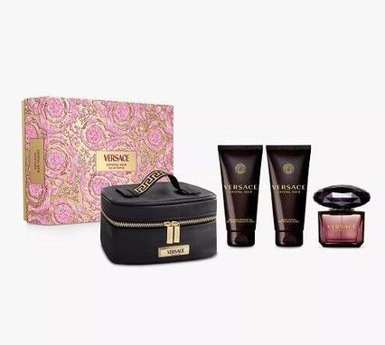 Produktbild Versace Crystal Noir Christmas 2024 Eau de Parfum / BShower Gel / Body Lotion / Case (Parfum set)