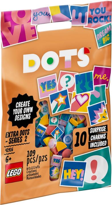 Produktbild LEGO Armband Ergänzungsset Comic (41916, LEGO Dots)