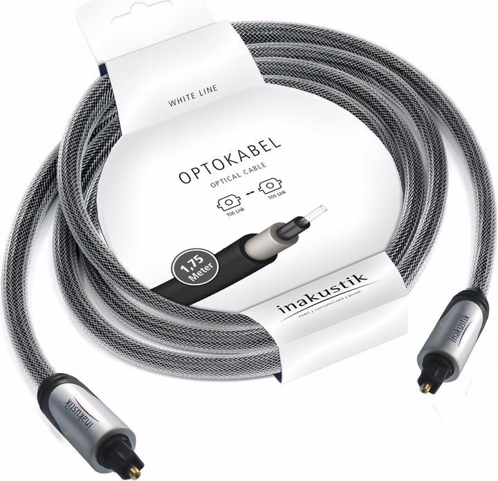 Inakustik whiteline optical (1.75 m, Optical)