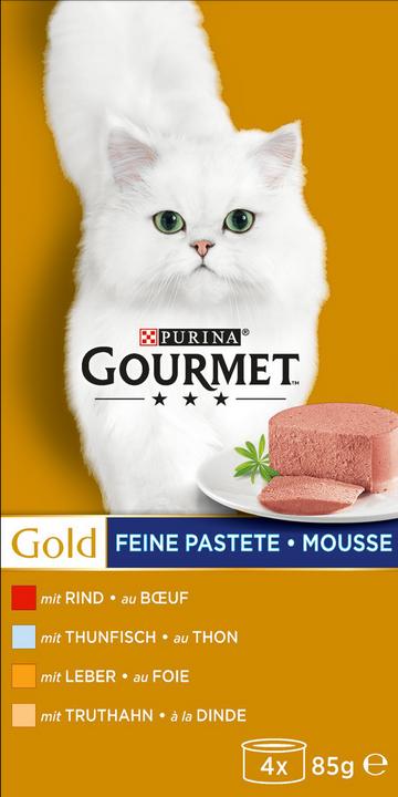Image du produit Gourmet Or (Adulte, 4 pcs, 340 g)