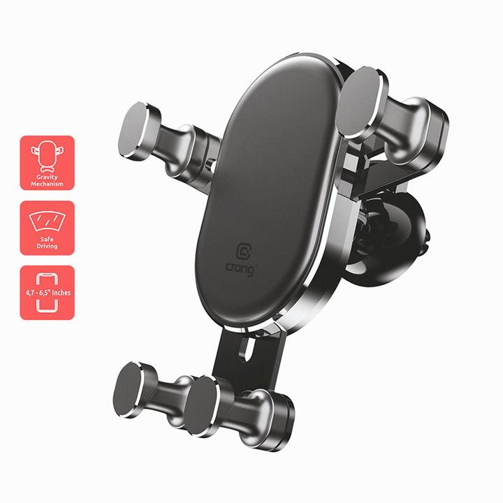 Immagine prodotto Crong Supporto per auto Gravity Auto-Lock CRG-CH5-BLK