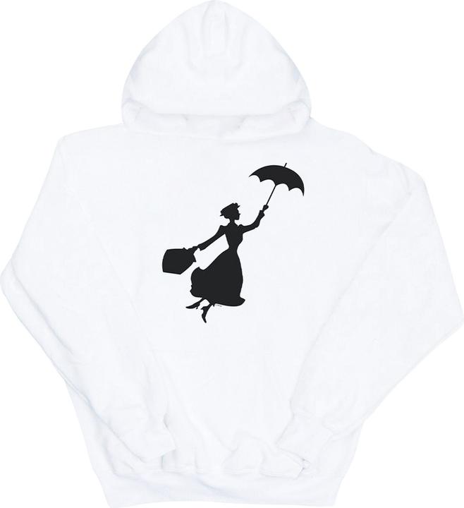 Immagine prodotto Disney Mary Poppins Flying Silhouette Felpa con Cappuccio Uomo (M)