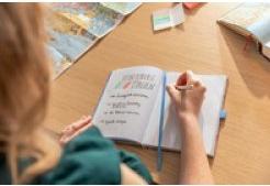 Actual product image Jolie Notebook (Lined, Hardcover)