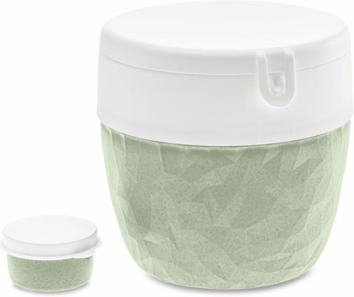 Actual product image Koziol Lunchbox Bento Club Green White