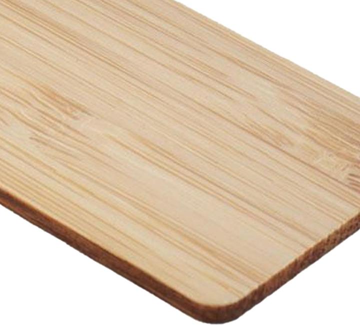 Actual product image MidOcean Angleboo Rectangular Bamboo Keyring