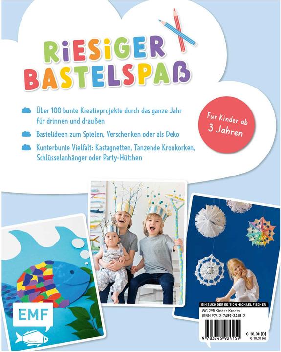 Produktbild XXL Bastelspass für kleine Kreative