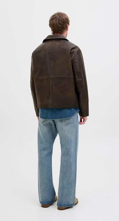 Produktbild Jack & Jones Lederjacke Lederjacke (L)