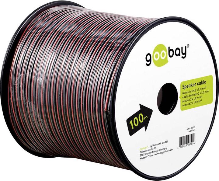 Actual product image Goobay 56705 (100 m, 1 mm²)