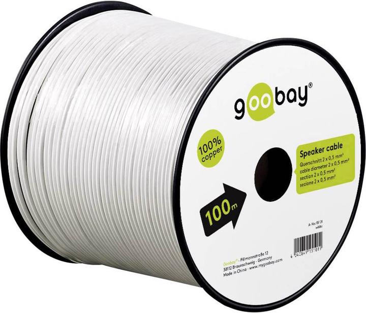 Immagine prodotto Goobay 15101 (100 m, 0.50 mm².)