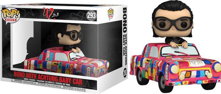 Immagine prodotto Funko Pop! Rides : U2 - Bono w/ Achtung Baby Trabant (293)