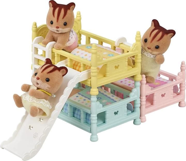 Produktbild Sylvanian Families Dreistöckiges Babyhochbett