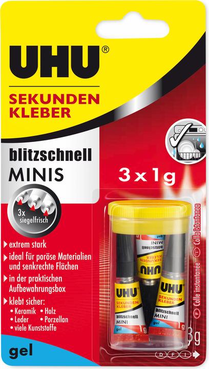 UHU Sekundenkleber (3 g)