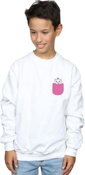 Actual product image Disney Boys Aristocats Marie Chest Sweatshirt (116)