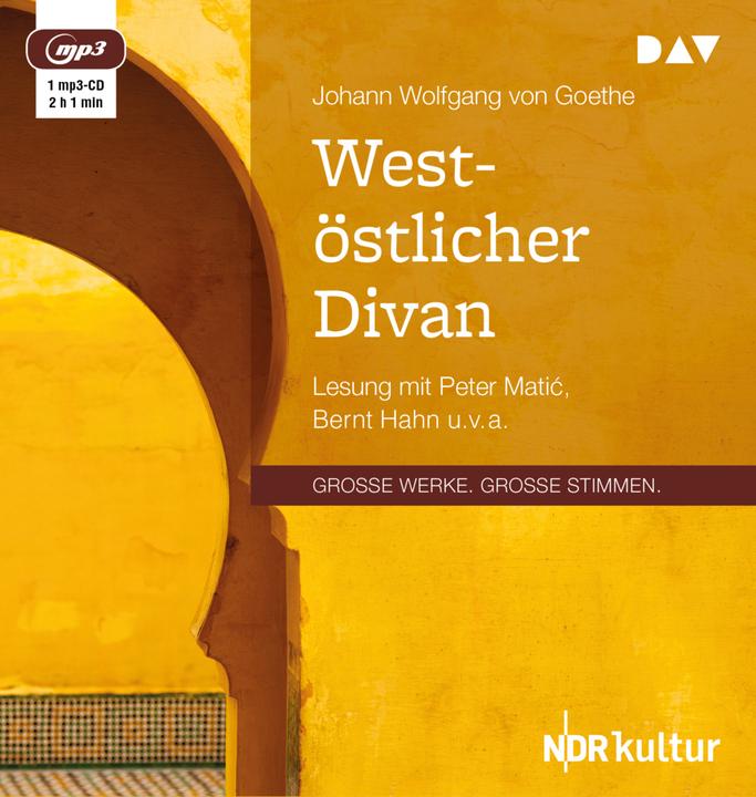 Actual product image West-Eastern Divan (Johann Wolfgang of Goethe, Peter Matic, Peter Lieck, Bernt Hahn, Siegfried W. Kernen, German)