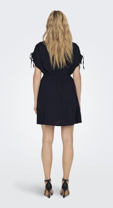 Actual product image Only V-neck dress with short sleeves (L)