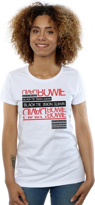 Image du produit David Bowie - T-shirt BLACK TIE WHITE NOISE - Femme (XL)