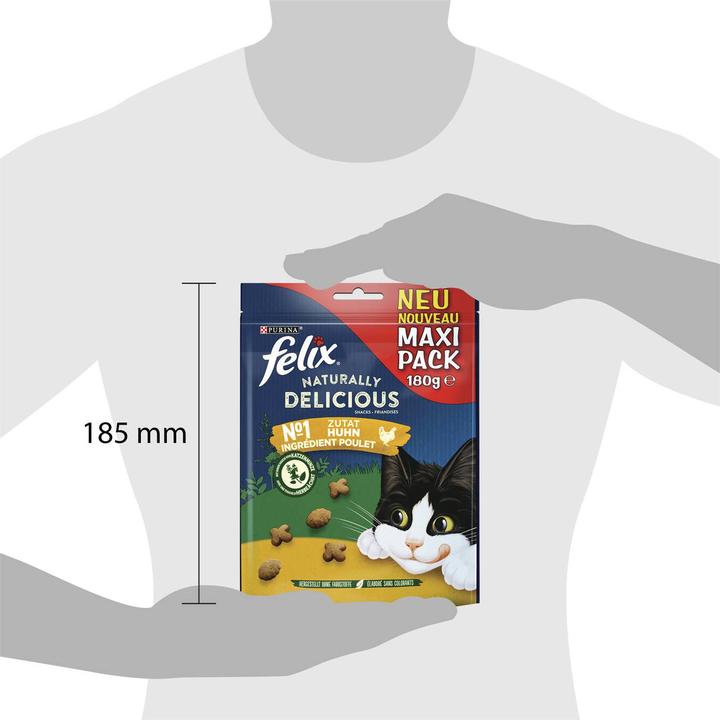 Immagine prodotto Felix Naturally delicious pollo (Adulto, 1 pz., 180 g)