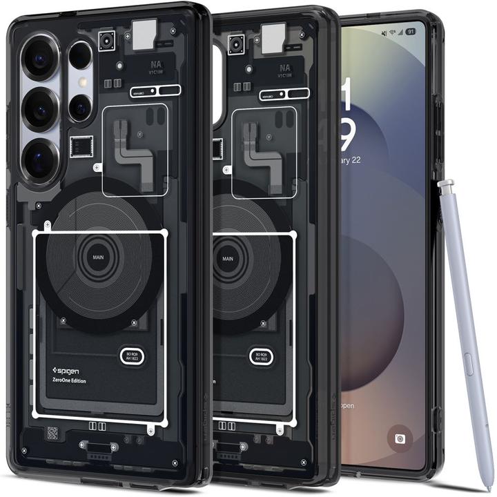 Image du produit Spigen Ultra Hybrid Mag Hülle für Samsung Galaxy S25 Ultra Zero One – Schwarz (Samsung Galaxy S25 Ultra)