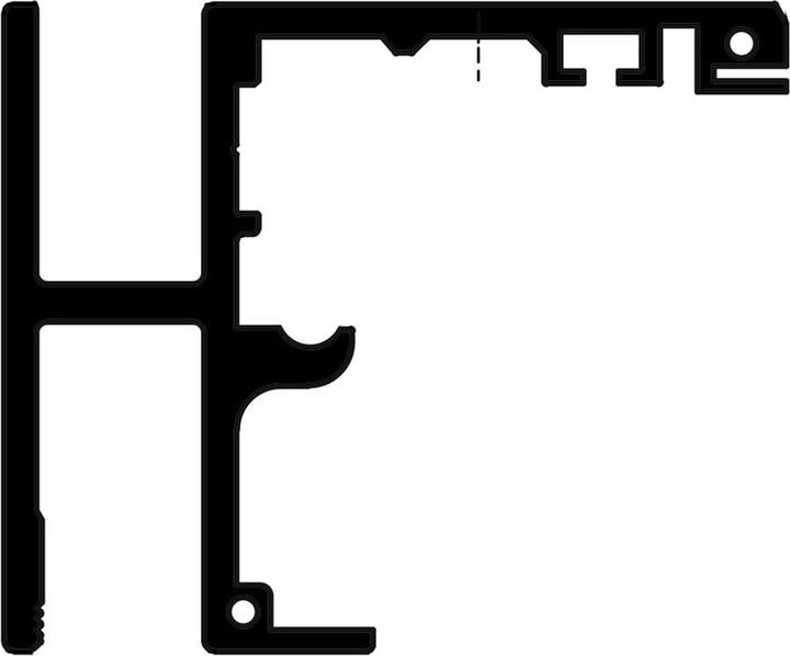Actual product image Vitris Running track Portavant M50/M80 ceiling mounting for fixed sash