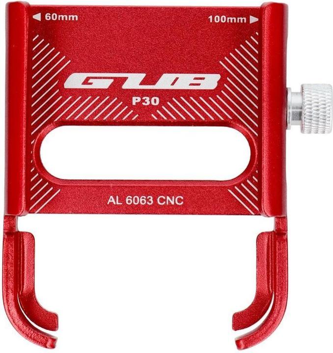 Immagine prodotto OEM Bicycle accessory GUB bike holder for mobile phone P30 Aluminium red