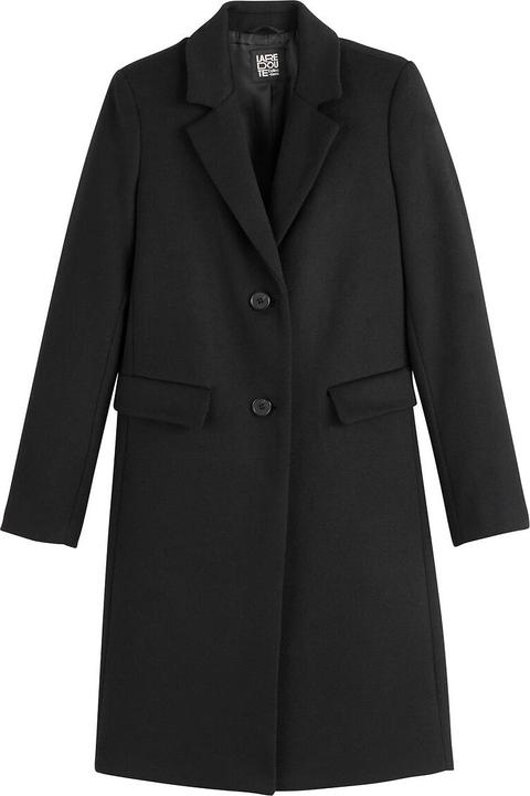 Actual product image La Redoute Collections Coat with button fastening (38)