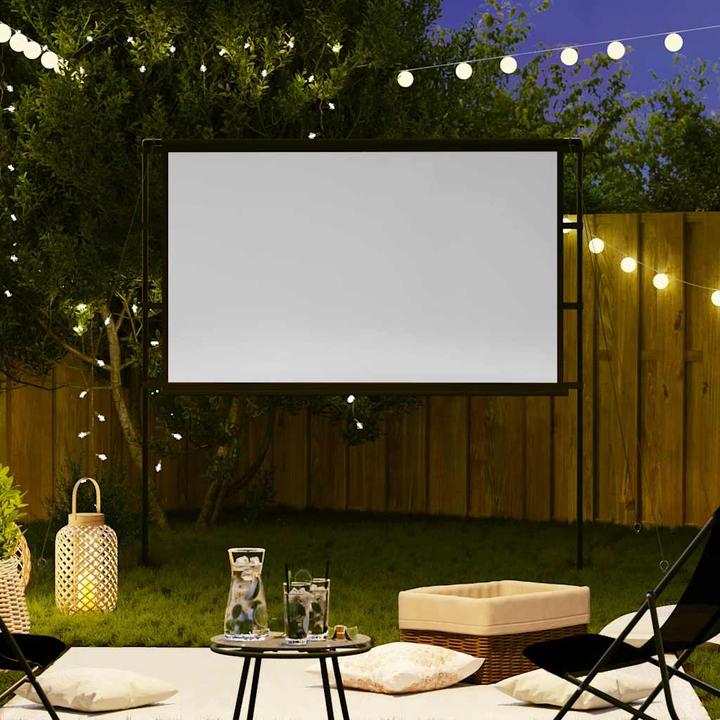 Produktbild VidaXL Beamer Leinwand mit Ständer 100 Zoll 16:9 Projektionswand Leinwand (100", 16:9)