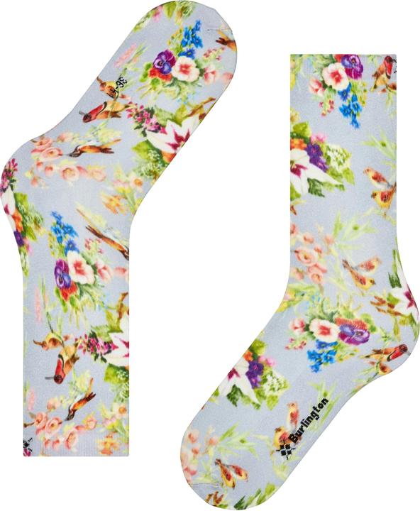 Produktbild Burlington Socken "Joyful Flower" hellviolett (36 - 41)