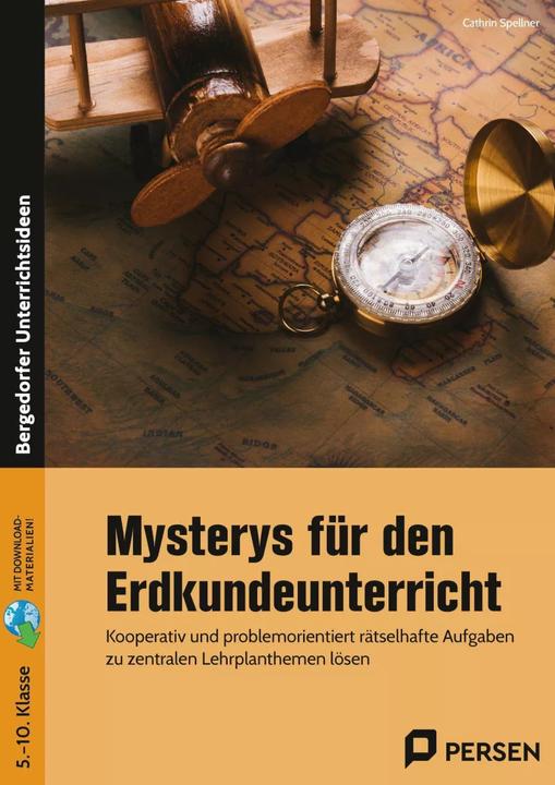 Actual product image Mysterys für den Erdkundeunterricht (German, Cathrin Spellner, 2023)