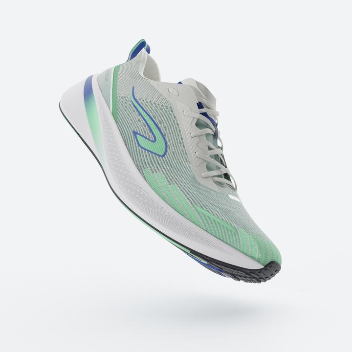 Produktbild Kiprun Laufschuhe Herren - Cushion 500 weiss/grün (45)