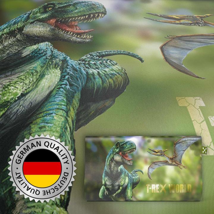Actual product image Smartsleep Children's Pillowcase Ergonomic T-Rex-World 50 x 32 cm