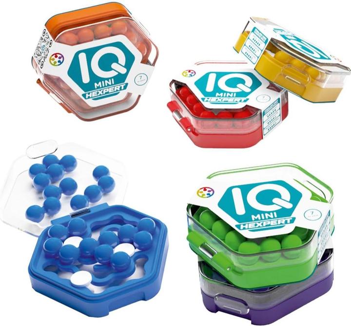 Produktbild Smart Games IQ Mini Hexpert (1 Stück - assortiert) (Deutsch, Französisch, Italienisch, Englisch)