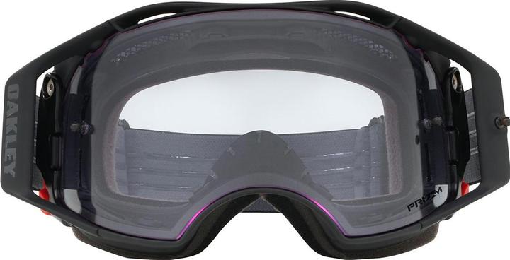 Actual product image Oakley Airbrake bike goggles (black gunmetal, prizm low light)